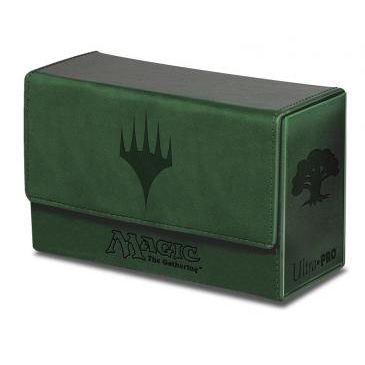 Image for Dual Flip Box - Green Mana for Magic (Matte Finish) - Deck Boxes