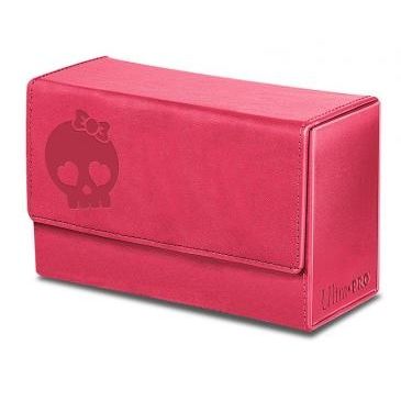 Image for Cutey Skull Dual Flip Box - Pink - Deck Boxes
