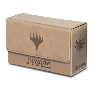 Image for Dual Flip Box - White Mana for Magic (Matte Finish) - Deck Boxes