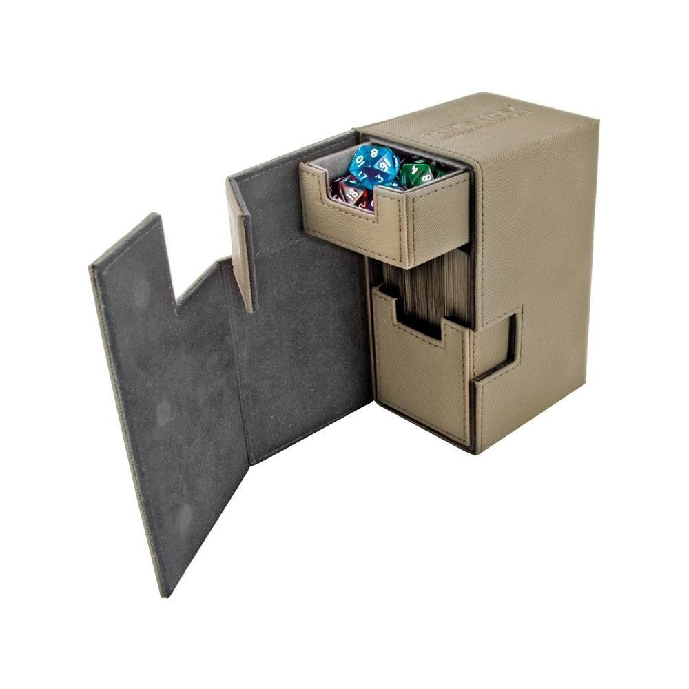 Image for Flip 'n' Tray Deck Case XenoSkin - Sand (Holds 80+) - Deck Boxes