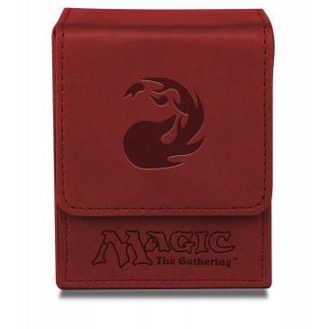 Image for Flip Box - Red Mana for Magic with Matte Finish - Deck Boxes