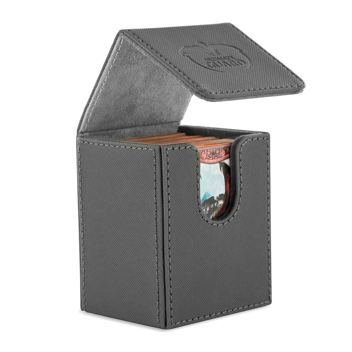 Image for Flip Deck Case - XenoSkin Grey (Holds 100+) - Deck Boxes