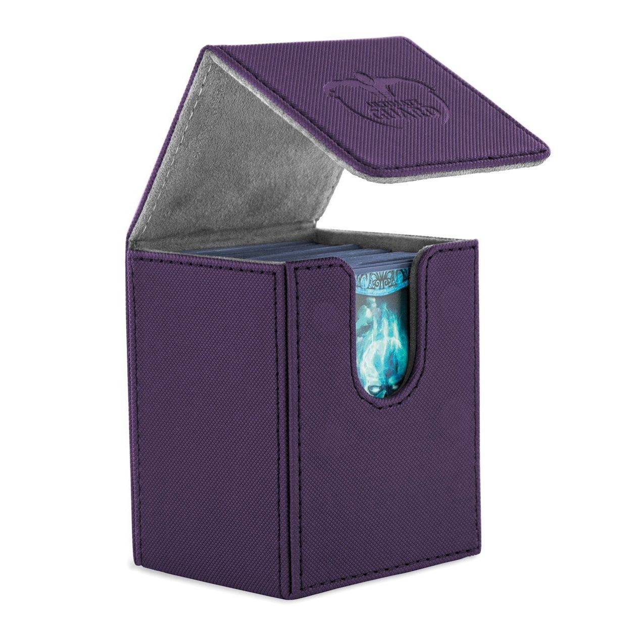 Image for Flip Deck Case - XenoSkin Purple (Holds 100+) - Deck Boxes