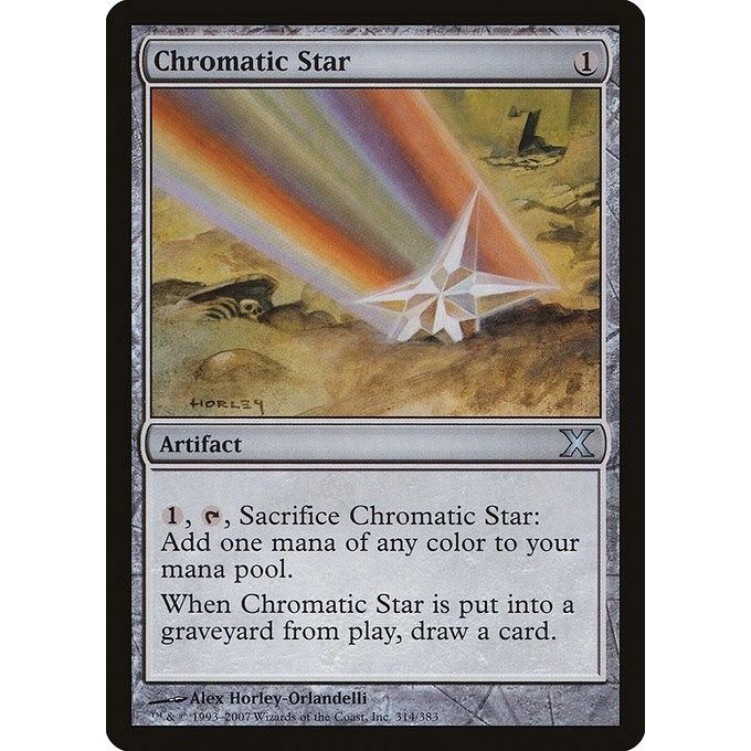 Image for Chromatic Star (314) (10E) - Magic: The Gathering