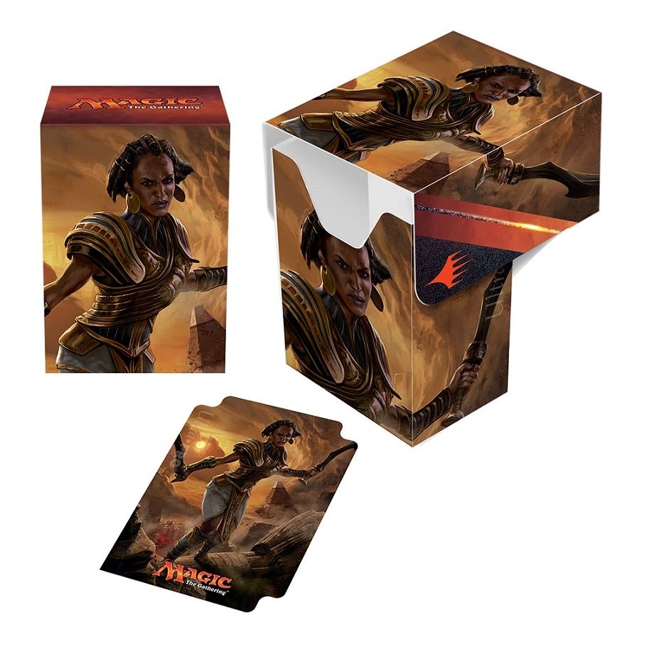 Image for Hour of Devastation Samut, the Tested Full-View Deck box for Magic (Holds 80) - Deck Boxes