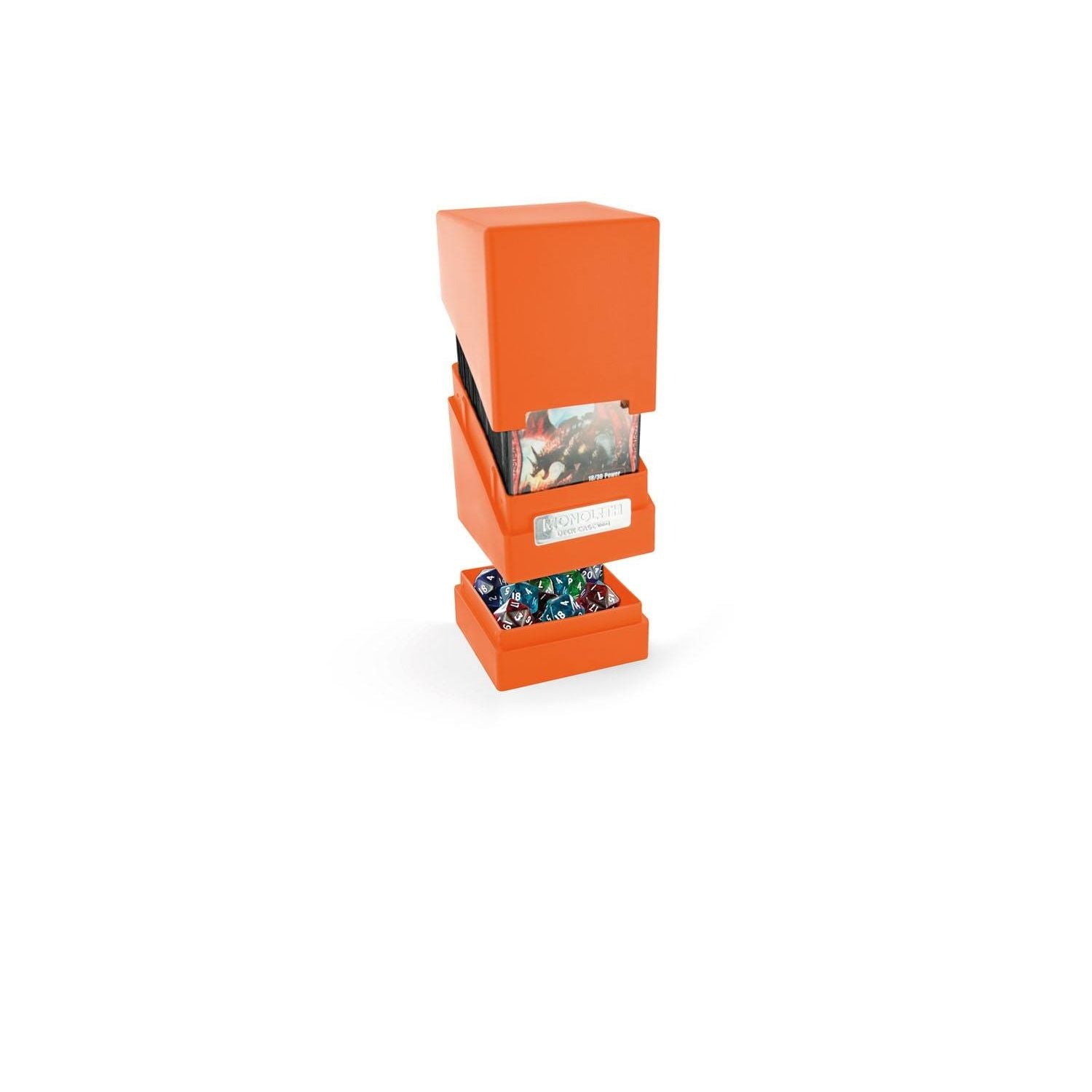 Image for Monolith Deck Case - Orange (Holds 100+) - Deck Boxes