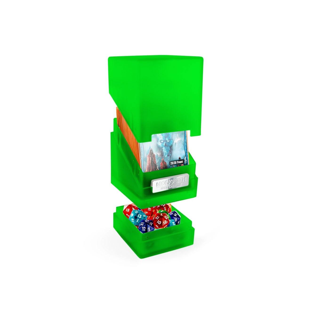 Image for Monolith Deck Case Jewel Edition - Emerald (Holds 100+) - Deck Boxes
