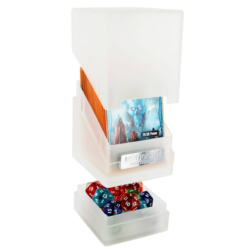 Image for Monolith Deck Case Jewel Edition - Frosted (Holds 100+) - Deck Boxes