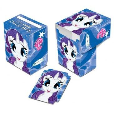 Image for My Little Pony Rarity Blue Full-View Deck Box - Deck Boxes