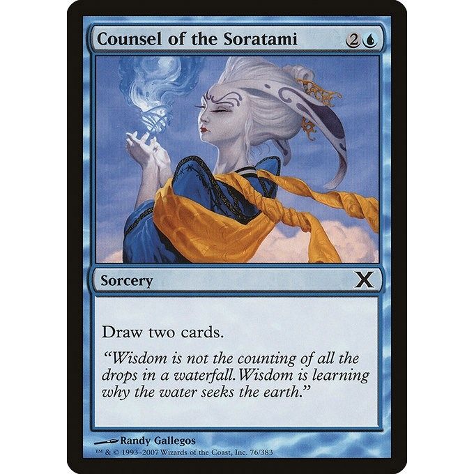 Image for Counsel of the Soratami (76) (10E) - Magic: The Gathering