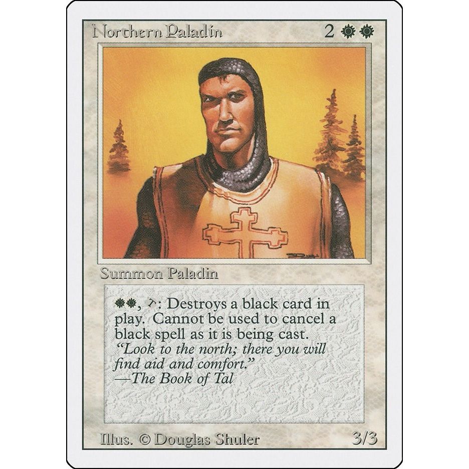Image for Northern Paladin (3ED) - Magic: The Gathering