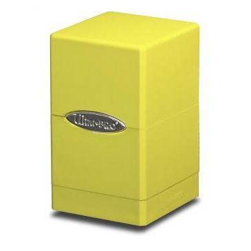 Image for Satin Tower - Bright Yellow - Deck Boxes