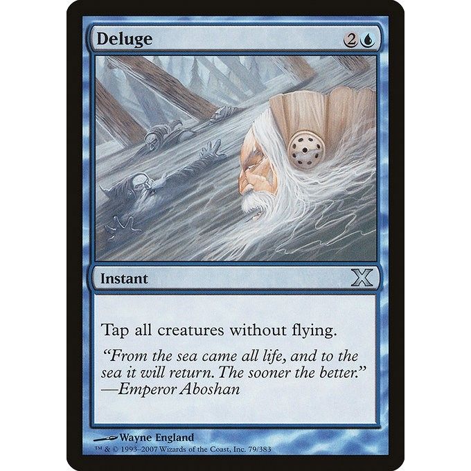 Image for Deluge (79) (10E) - Magic: The Gathering
