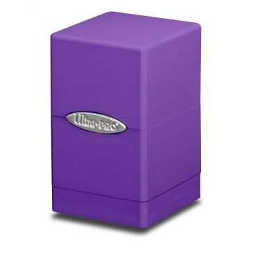 Image for Satin Tower - Purple - Deck Boxes
