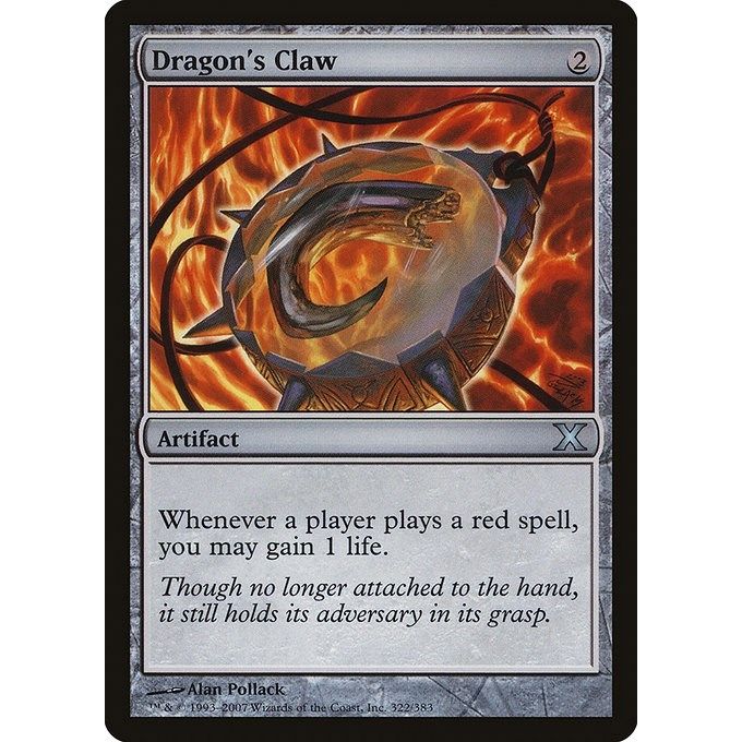 Image for Dragon's Claw (322) (10E) - Magic: The Gathering