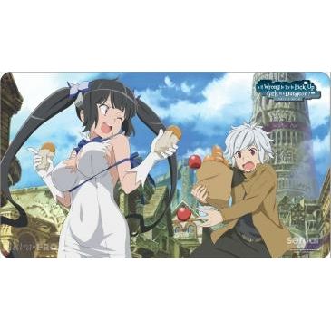 Image for Bell & Hestia Playmat - Is It Wrong to Try to Pick Up Girls in a Dungeon? - Playmats