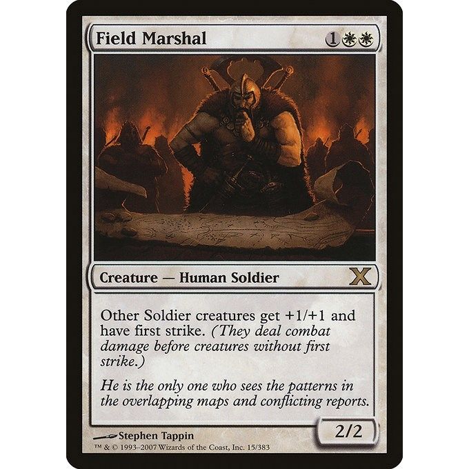 Image for Field Marshal (15) (10E) - Magic: The Gathering