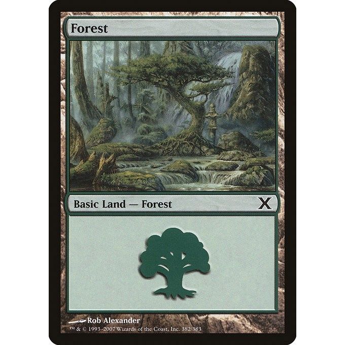 Image for Forest (382) (382) (10E) - Magic: The Gathering
