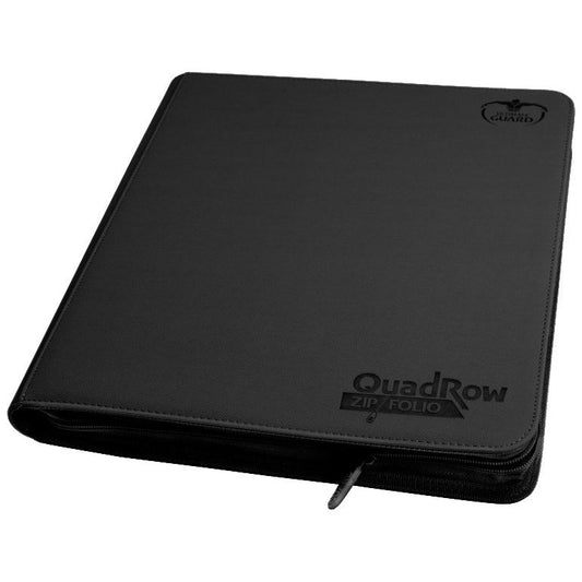 Image for Binder - 12-Pocket QuadRow ZipFolio XenoSkin - Black - Storage Albums