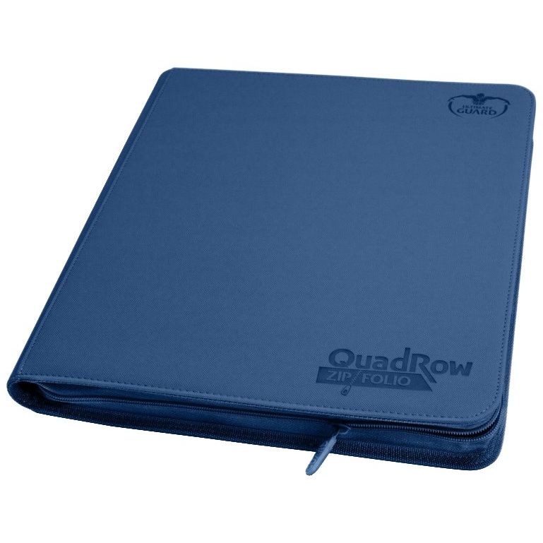 Image for Binder - 12-Pocket QuadRow ZipFolio XenoSkin - Dark Blue - Storage Albums