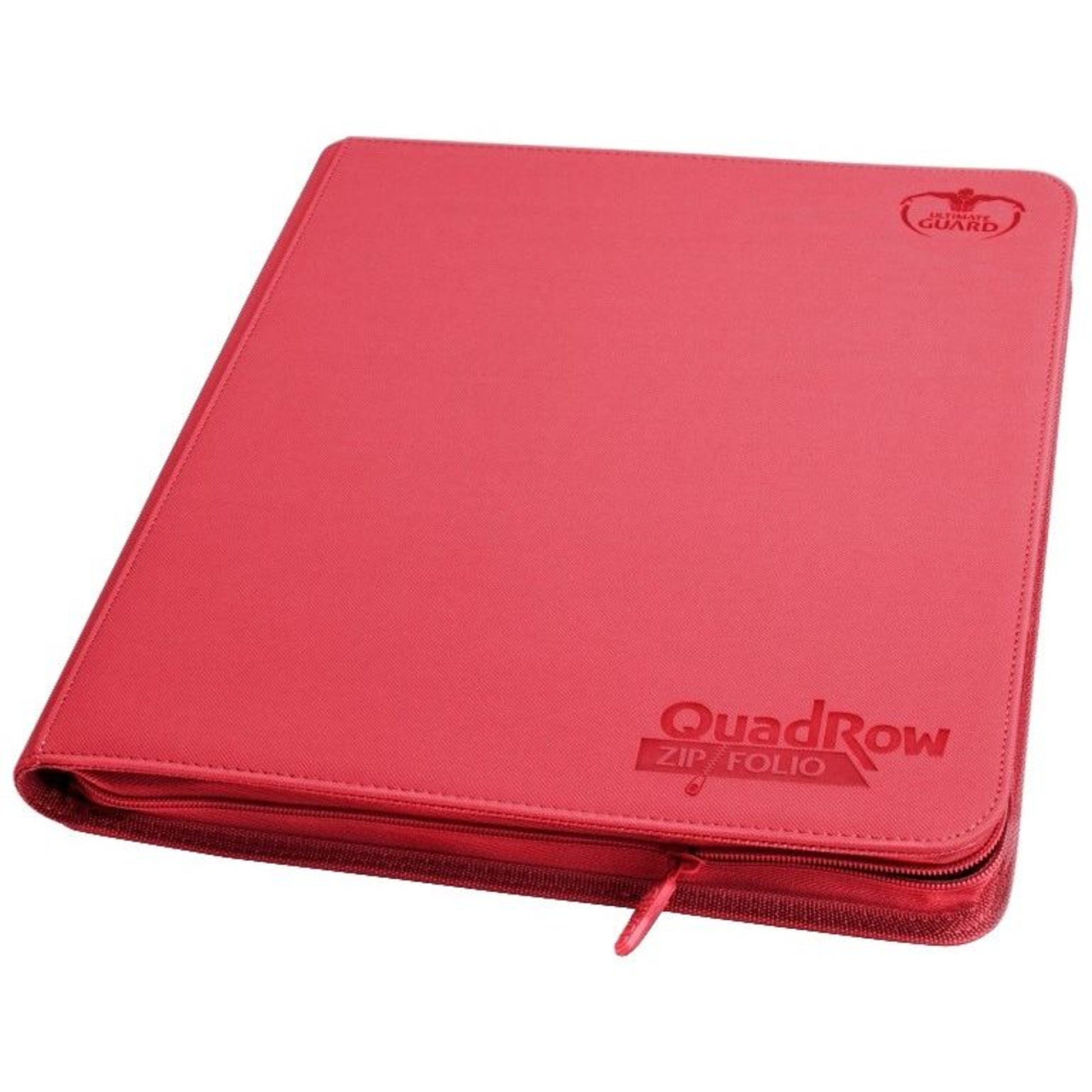 Image for Binder - 12-Pocket QuadRow ZipFolio XenoSkin - Red - Storage Albums