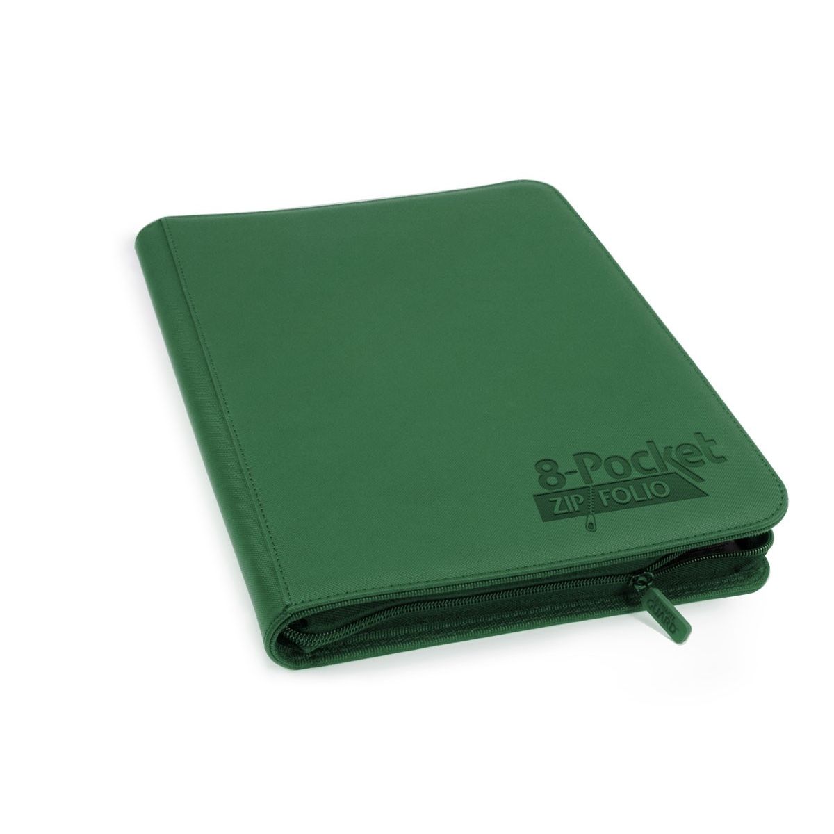 Image for Binder - 8-Pocket ZipFolio XenoSkin - Green - Storage Albums