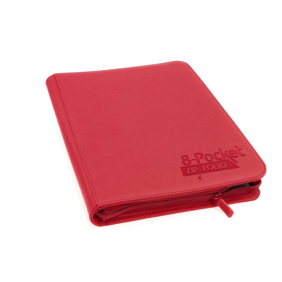 Image for Binder - 8-Pocket ZipFolio XenoSkin - Red - Storage Albums