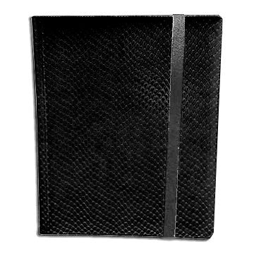 Image for Binder - 9-Pocket Dragon Hide - Black - Storage Albums