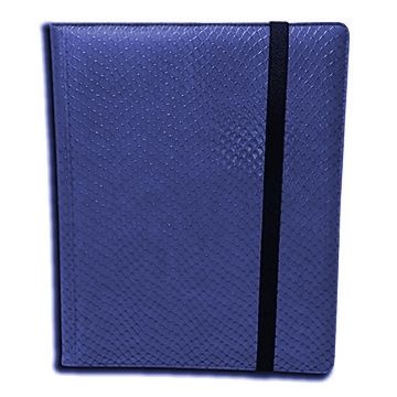 Image for Binder - 9-Pocket Dragon Hide - Blue - Storage Albums