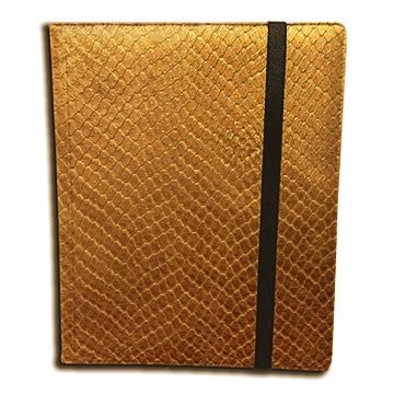 Image for Binder - 9-Pocket Dragon Hide - Gold - Storage Albums