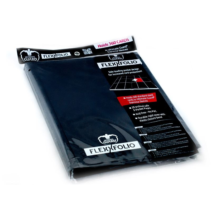 Image for Portfolio - 9-Pocket FlexXfolio - Black - Storage Albums
