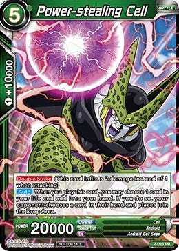 Image for Power-stealing Cell (P-023) (PR) - Dragon Ball Super: Masters