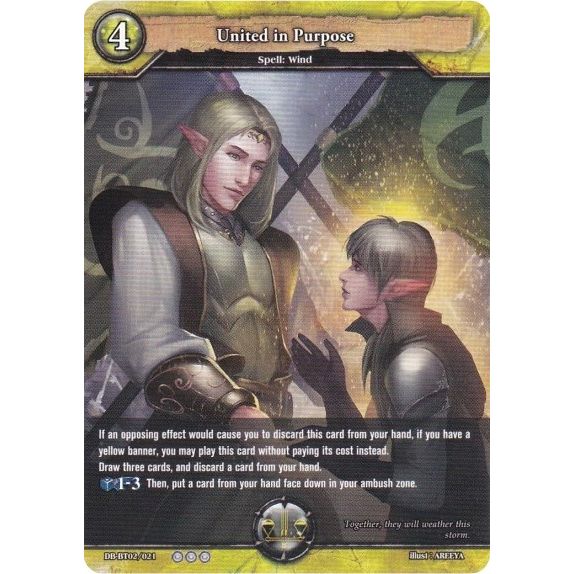 Image for United in Purpose (DB-BT02/021) (BP02) - Dragoborne