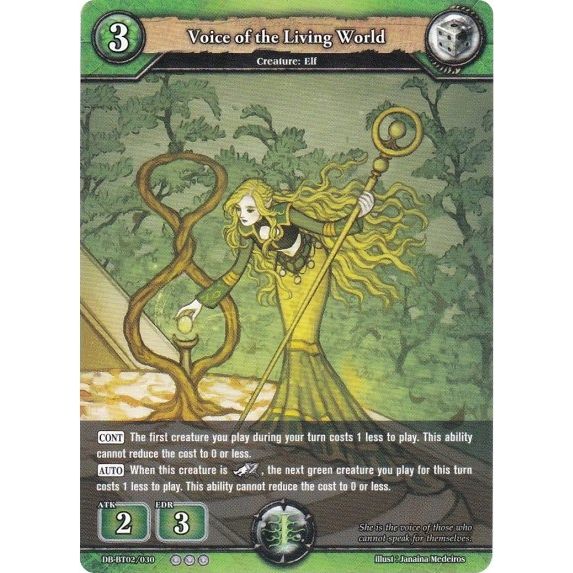 Image for Voice of the Living World (DB-BT02/030) (BP02) - Dragoborne