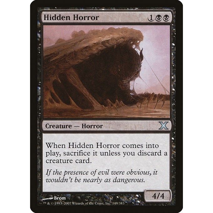 Image for Hidden Horror (149) (10E) - Magic: The Gathering