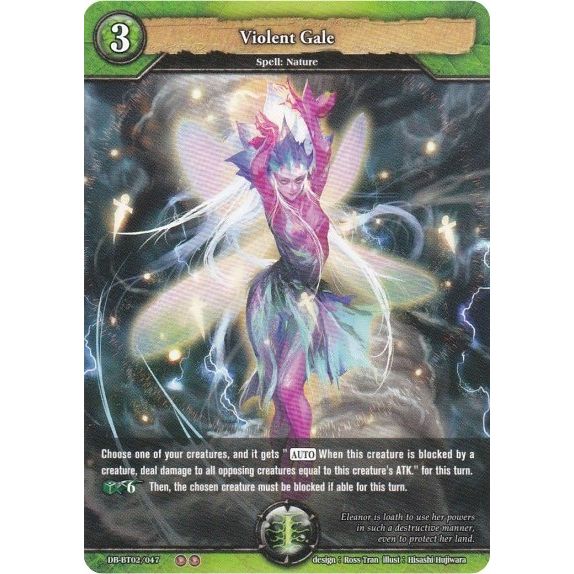 Image for Violent Gale (DB-BT02/047) (BP02) - Dragoborne
