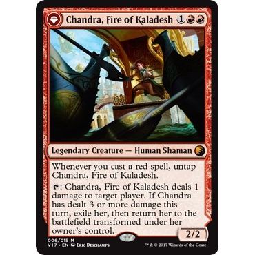 Image for Chandra, Fire of Kaladesh (6) (V17) - Magic: The Gathering