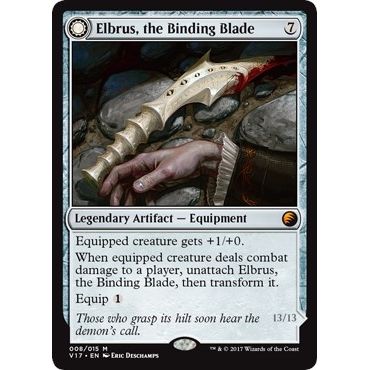 Image for Elbrus, the Binding Blade (8) (V17) - Magic: The Gathering