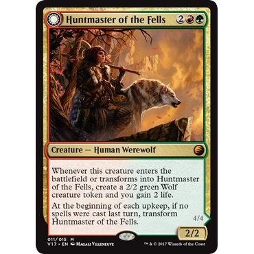 Image for Huntmaster of the Fells (11) (V17) - Magic: The Gathering