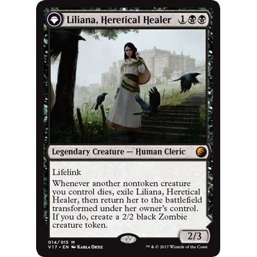 Image for Liliana, Heretical Healer (14) (V17) - Magic: The Gathering