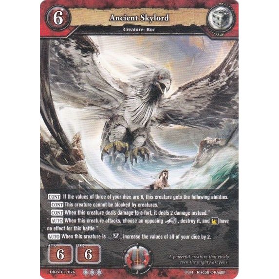 Image for Ancient Skylord (DB-BT02/076) (BP02) - Dragoborne