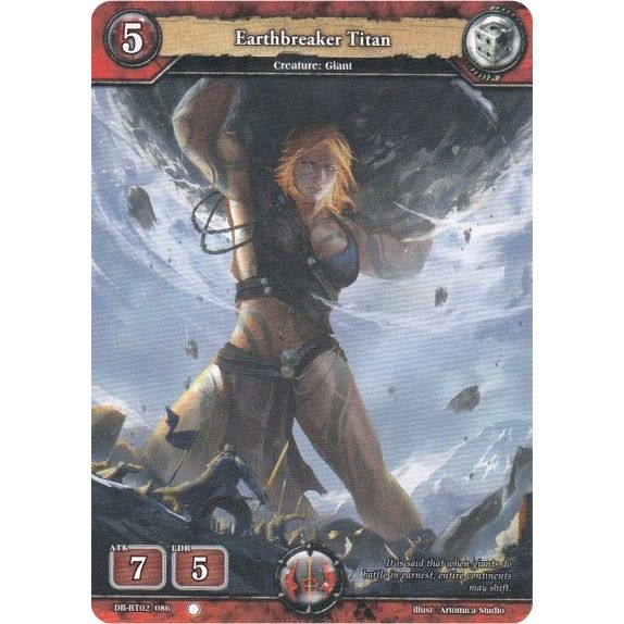 Image for Earthbreaker Titan (DB-BT02/086) (BP02) - Dragoborne