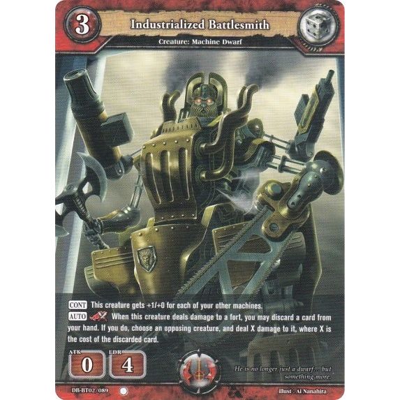 Image for Industrialized Battlesmith (DB-BT02/089) (BP02) - Dragoborne