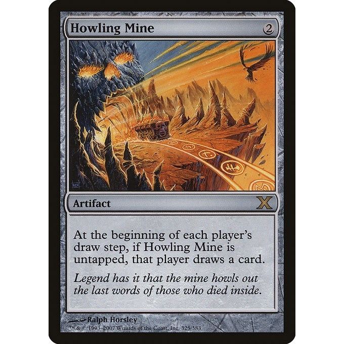 Image for Howling Mine (325) (10E) - Magic: The Gathering