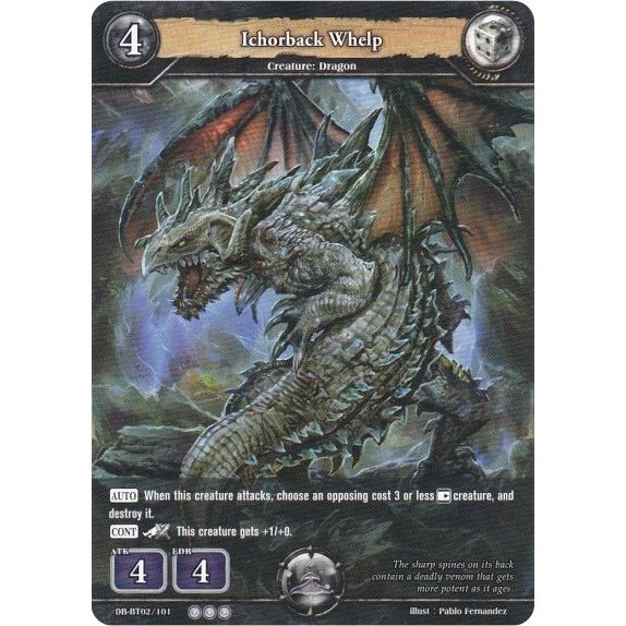 Image for Ichorback Whelp (DB-BT02/101) (BP02) - Dragoborne