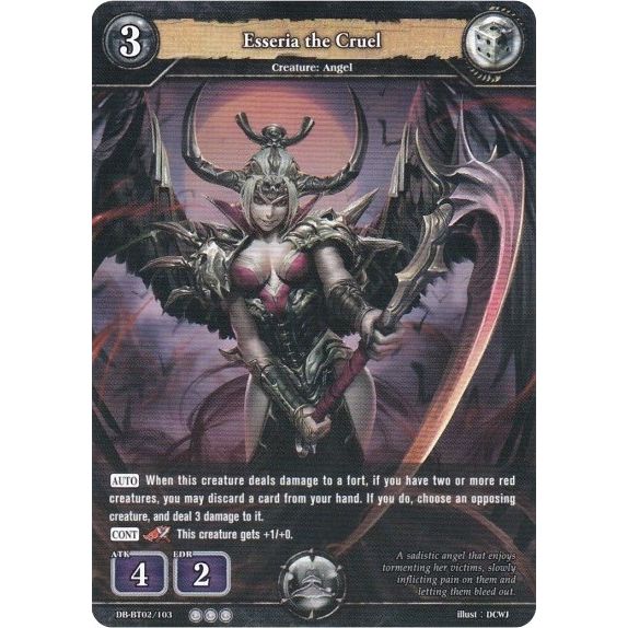 Image for Esseria the Cruel (DB-BT02/103) (BP02) - Dragoborne