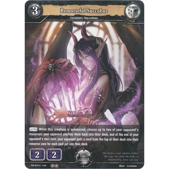 Image for Remorseful Succubus (DB-BT02/106) (BP02) - Dragoborne