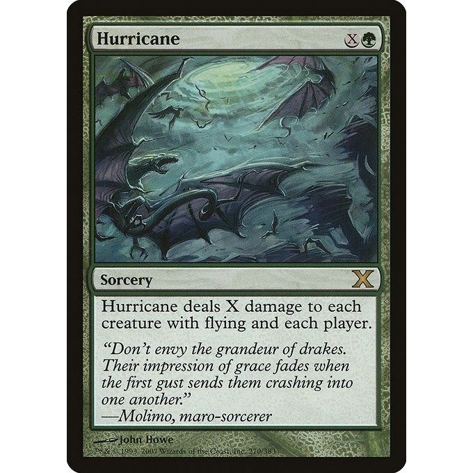 Image for Hurricane (270) (10E) - Magic: The Gathering
