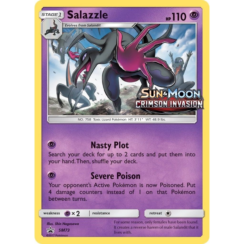 Image for Salazzle - SM73 (Prerelease) (SM73) (SMP) - Pokemon