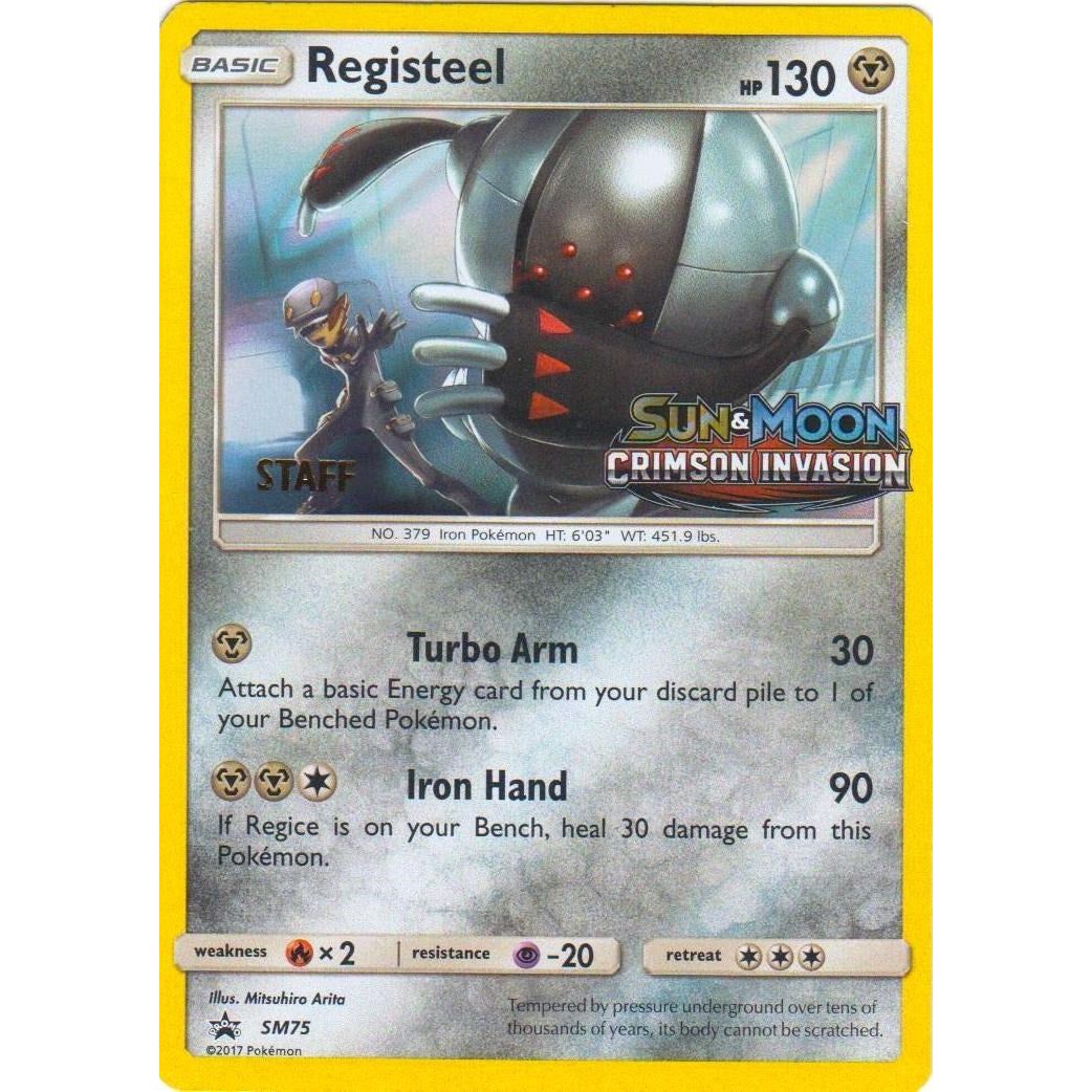 Image for Registeel - SM75 (Prerelease) [Staff] (SM75) (SMP) - Pokemon